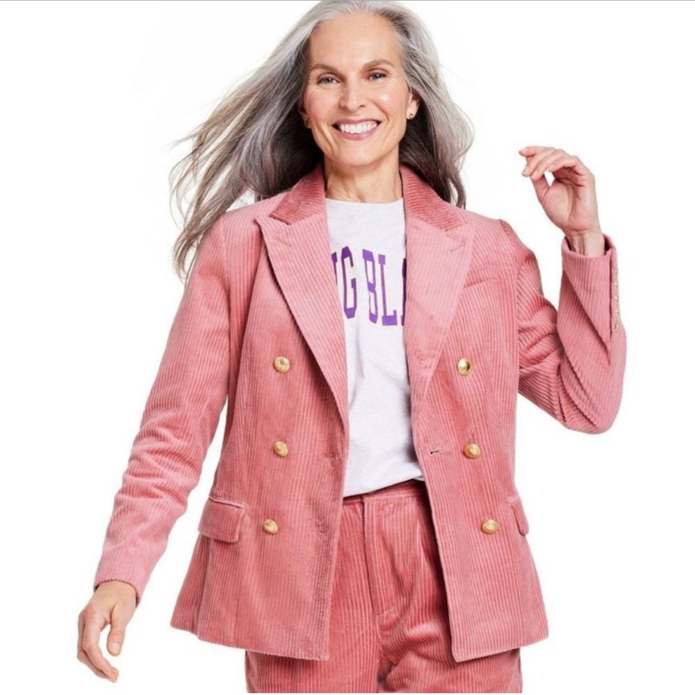 Rowing Blazer x Target Mauve Corduroy Blazer
